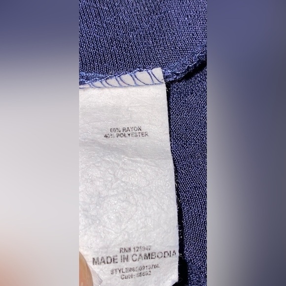 Cocomo Milkmaid Peasant Blouse Roll Tab Sleeve Women‎ 2X Casual Pullover - Picture 8 of 10